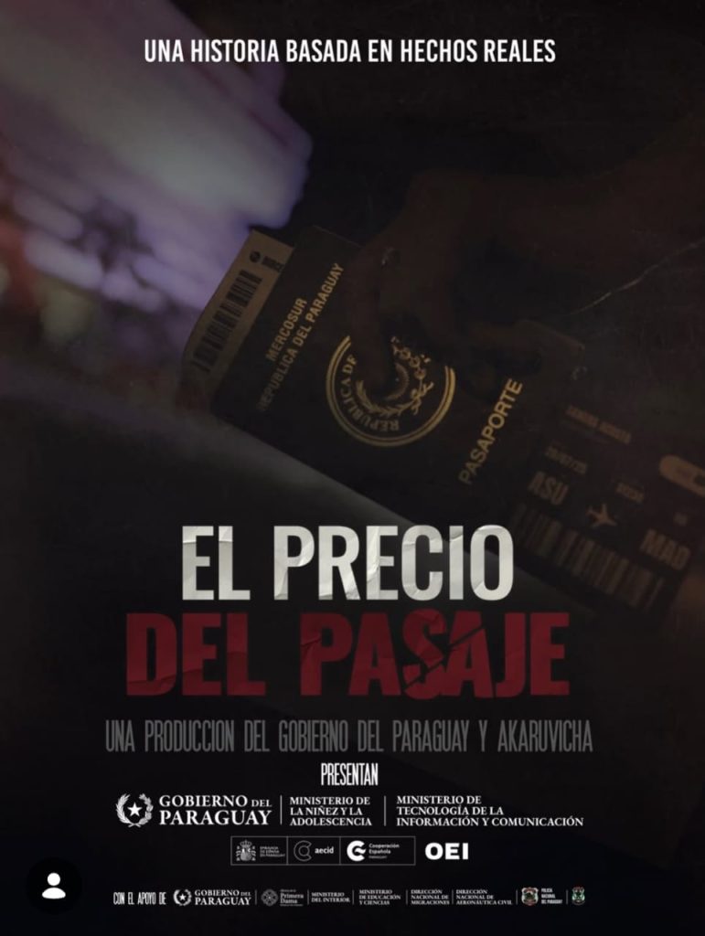 Miticpy's tweet photo. 🎬 | El precio del pasaje

El Gobierno del Paraguay presentó el mediometraje que busca visibilizar y prevenir la trata y explotación sexual de niñas, niños y adolescentes.

La producción contó con el apoyo del MITIC

Más info: https://t.co/QS9xsH87IN https://t.co/emaVf9GAkv