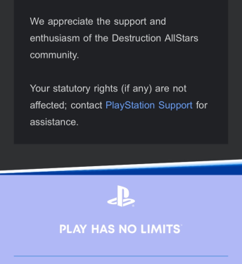 Fluffyquack's tweet photo. PLAY HAS NO LIMITS* 

*except for when we arbitrarily shut down various games, then play is super duper limited https://t.co/SXnRRpCNPZ