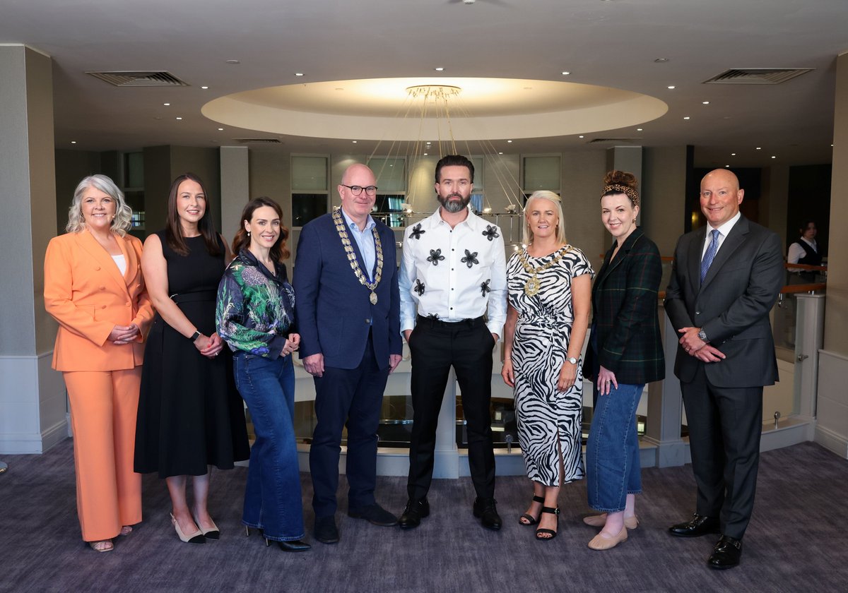 SyncNI's tweet photo. ‘Resilience Key to NI’s Screen Success,’ Lisa McGee and Acclaimed Acting Duo Tell Belfast Chamber President’s Lunch

Read more 🔗 https://t.co/6O5OjCkdT5 https://t.co/v8HGRnB8aU