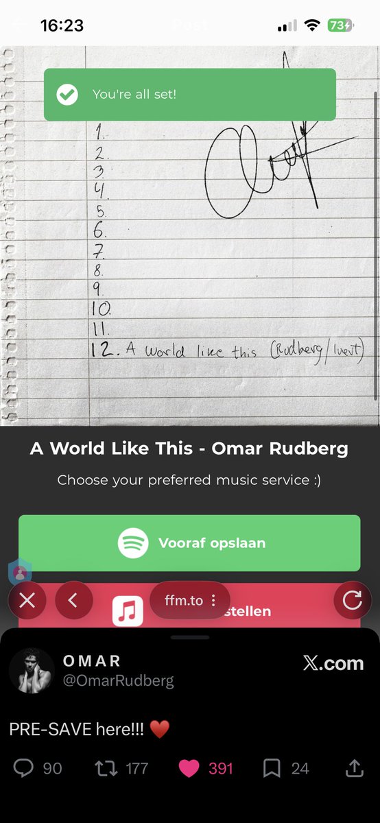 bemyselfnaomi's tweet photo. @OmarRudberg Can’t wait!! https://t.co/VC32wCts6h