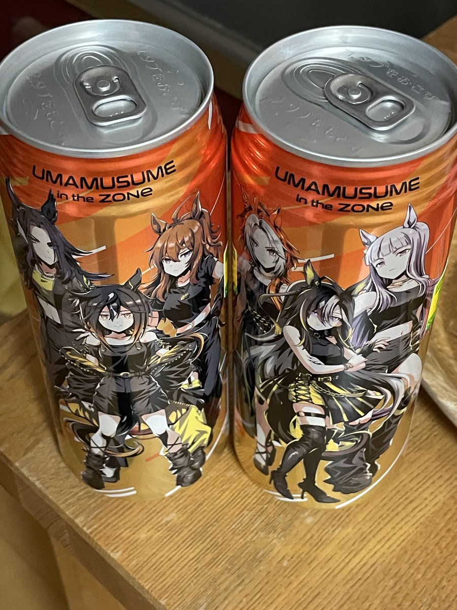 プラントに夕食を買いに行ったらウマ娘のコラボ缶を見つけた。 オ