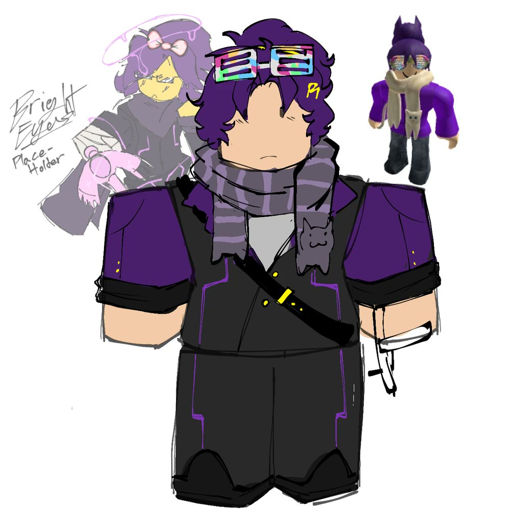 SDenny02's tweet photo. "I just done copy your homework,is it obvious? "

.
.

(Also i notice she is pale and have magenta's hair instead of purple FUCK)
#Roblox #brighteyes #terminationprotocol https://t.co/FTnJAQSKRF