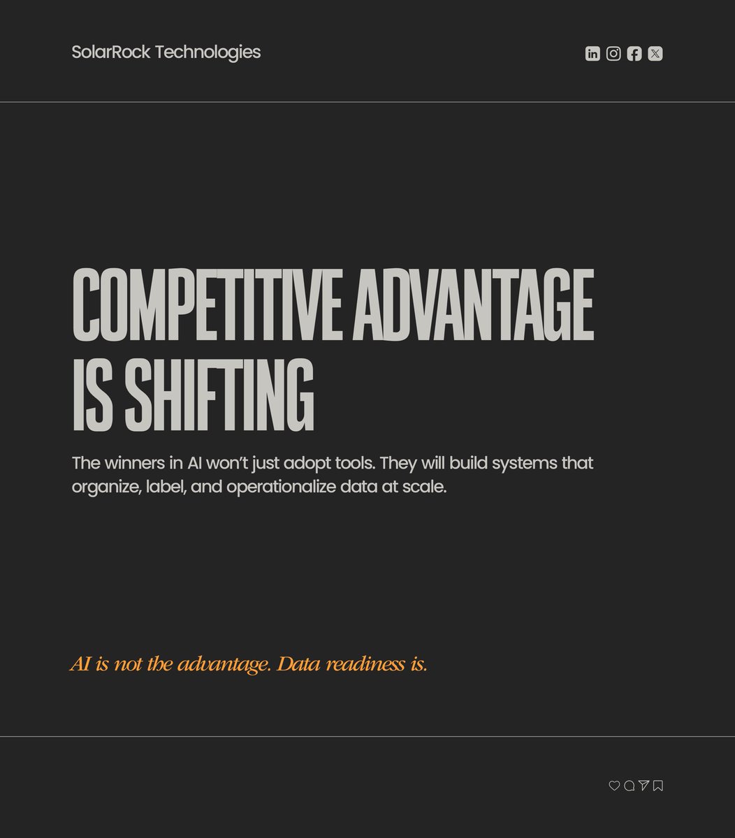 solarrocktech's tweet photo. Your AI is only as good as your data labels.

While competitors rush to deploy models, we’re working with teams across to build the annotation pipelines they actually need. https://t.co/QrYO2Fmzb1