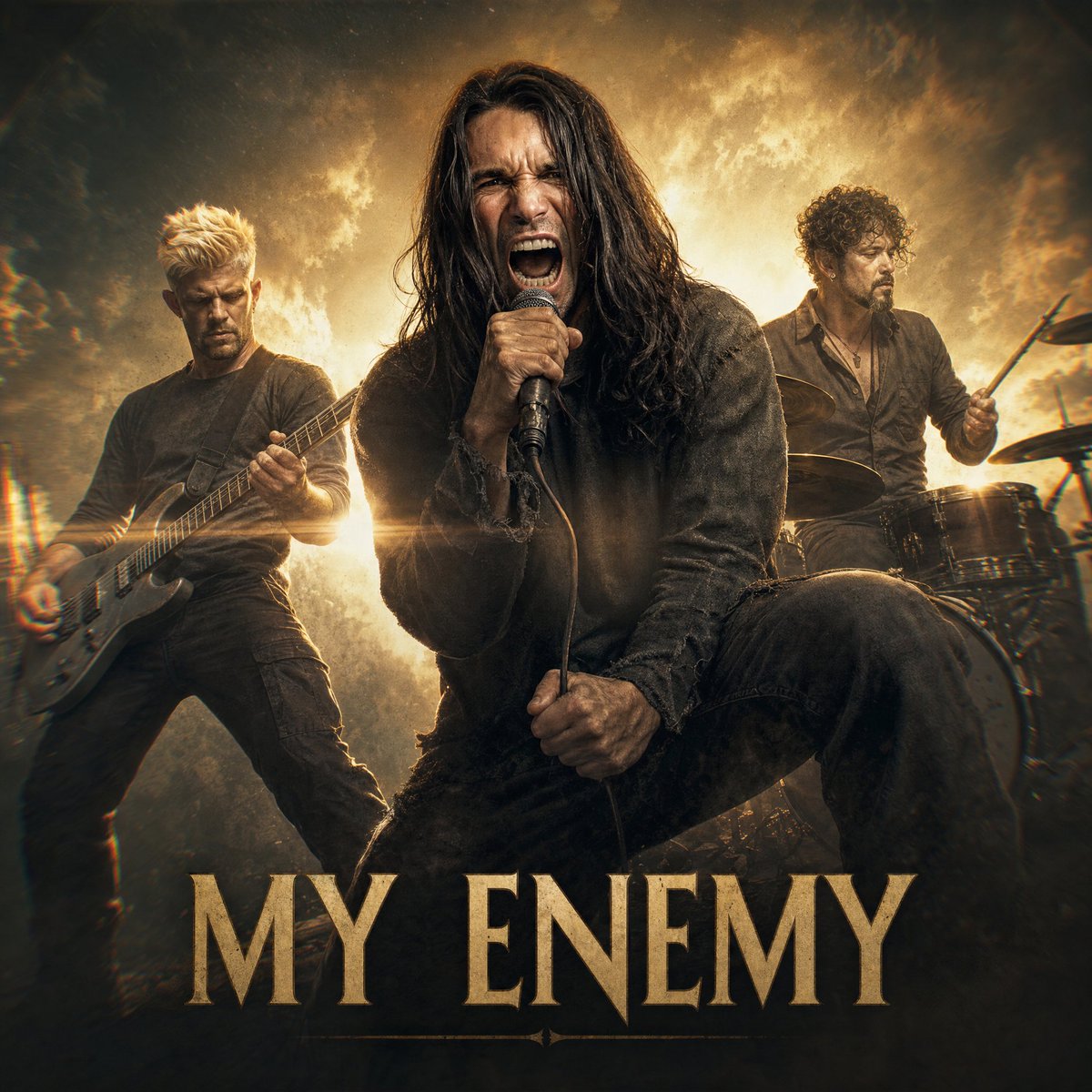 metaltothecore's tweet photo. New track featuring @luisnomad (backing vocals + ad-libs)! Super proud of this one. Hope you like it. It's called "My Enemy". 

https://t.co/w11Ae4YSGT https://t.co/79sqLGRhSo