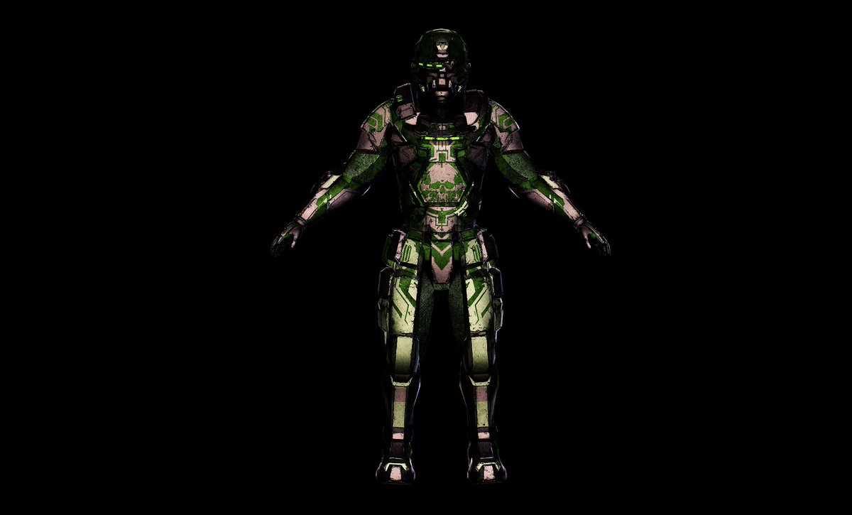 ExoshockVR's tweet photo. Making progress behind the scenes on new player color sets.

You’ll eventually be able to unlock new colors, patterns, and logos as you progress.

Still a work in progress, but here’s a small sneak peek https://t.co/CdvRnu5KcL