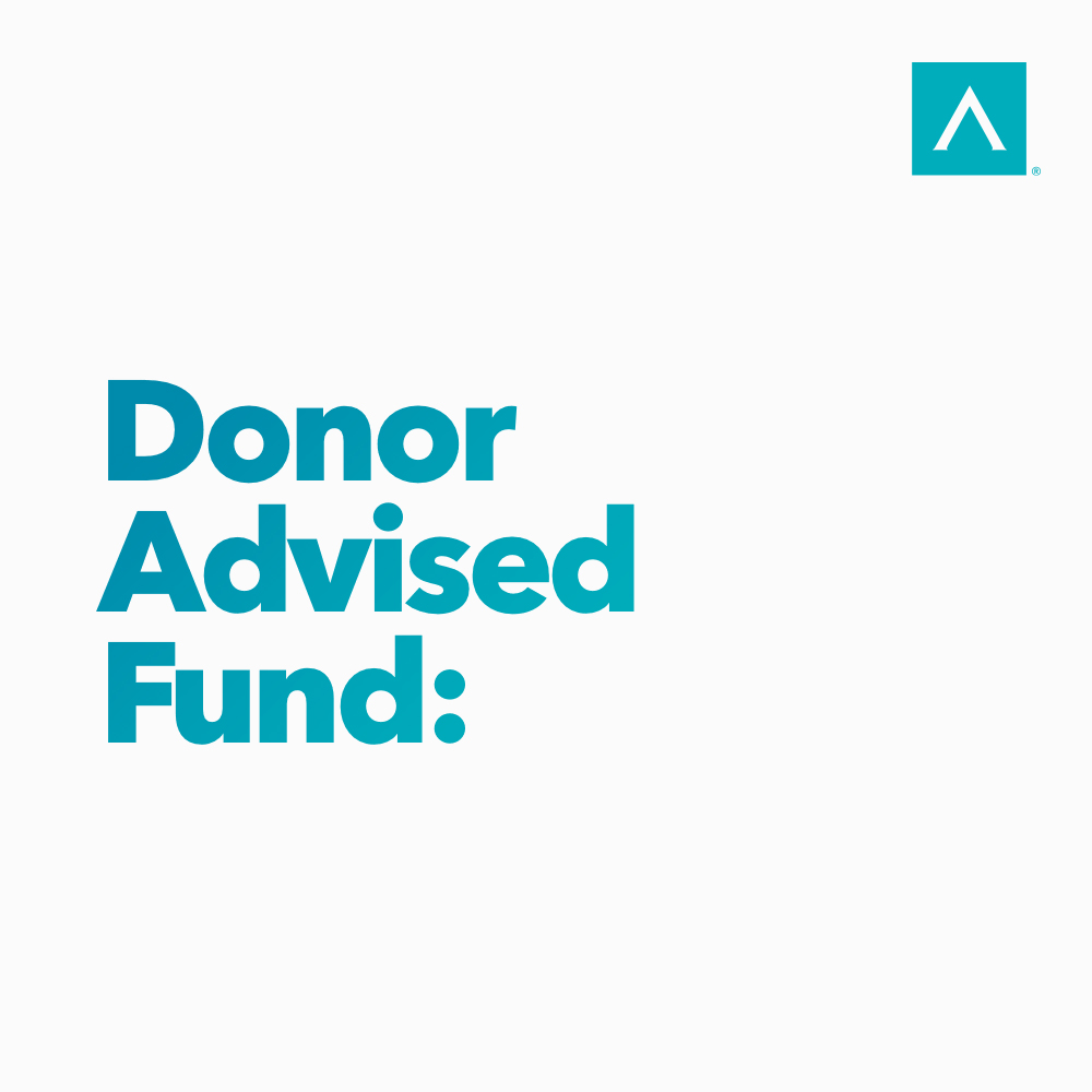 AGFinancial's tweet photo. Let's bust the jargon.

A Donor Advised Fund (DAF) lets you donate, decide, and distribute. You fund the gift (cash or non-cash), decide where it goes, and distribute it over time. It's one of the fastest-growing tools in modern giving.

Did we mention the tax benefits? https://t.co/9C0dhbsW1b