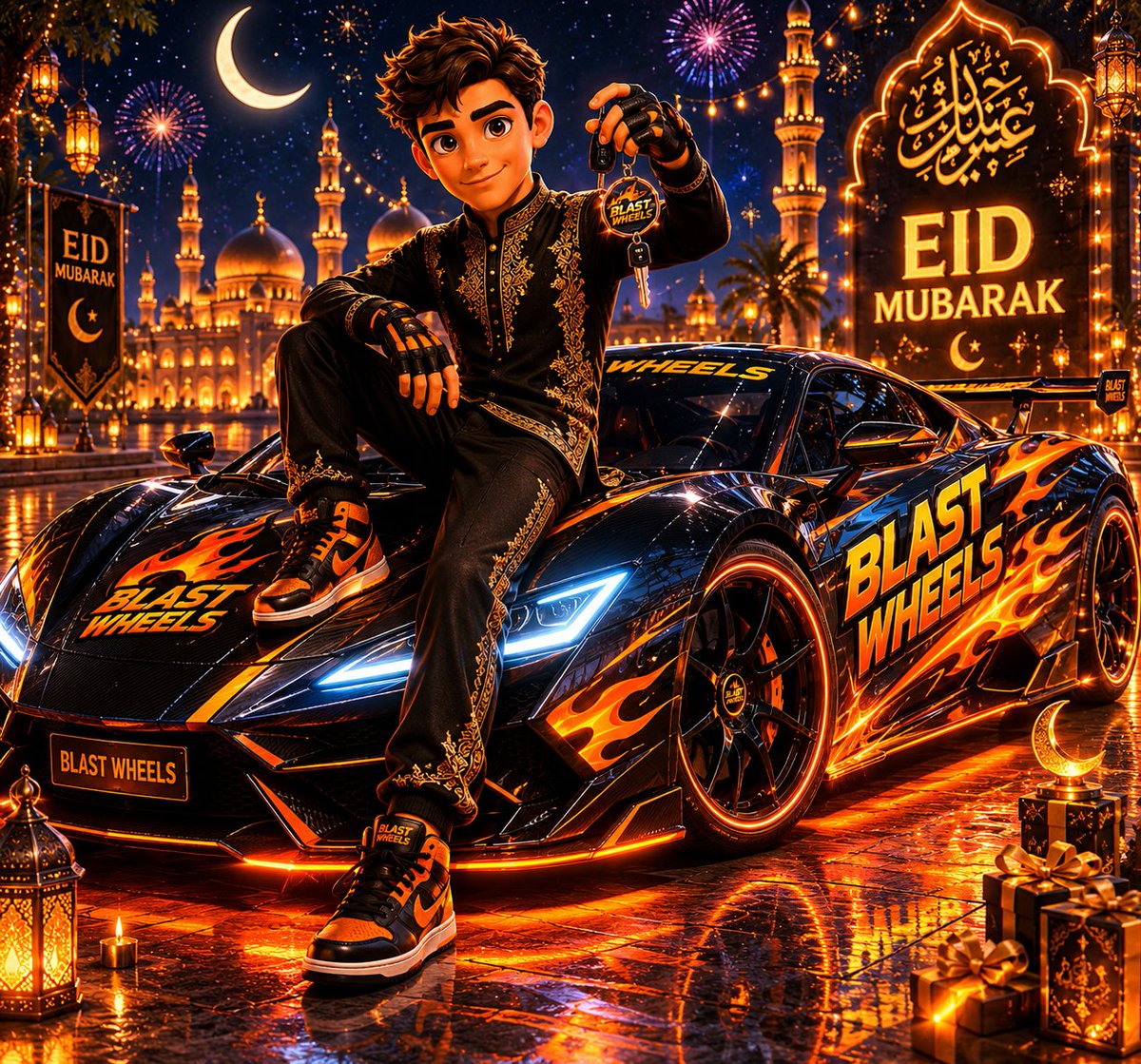 CryptoL78222's tweet photo. 🌙Eid Mubarak from the fast lane.
While others slow down, $BLAST keeps burning rubber through every market turn. 🏎️🔥
Faith high. Energy higher. Community unstoppable.
This Eid, we feast, flex, and fuel the next breakout. 🚀
@BlastWheels @BlastRacers #EidMubarak #BLASTWHEELS https://t.co/BF4VzsB7Dp