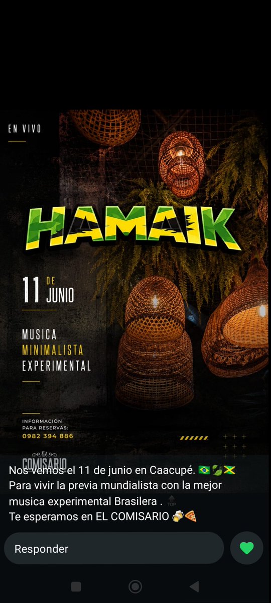 Fernand04542558's tweet photo. Nos vemos el jueves 11/06 https://t.co/eLrTw9FFo5