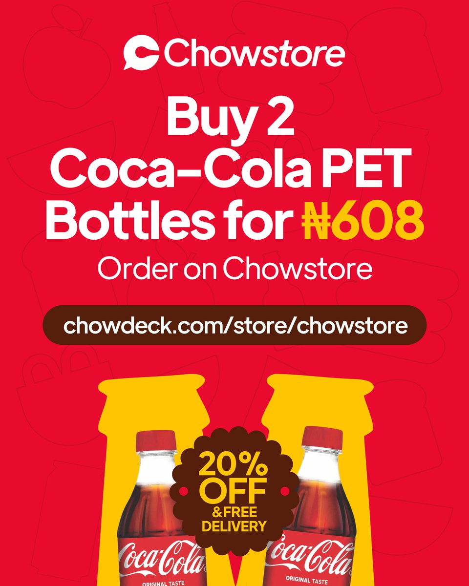 Chowdeck tweet media