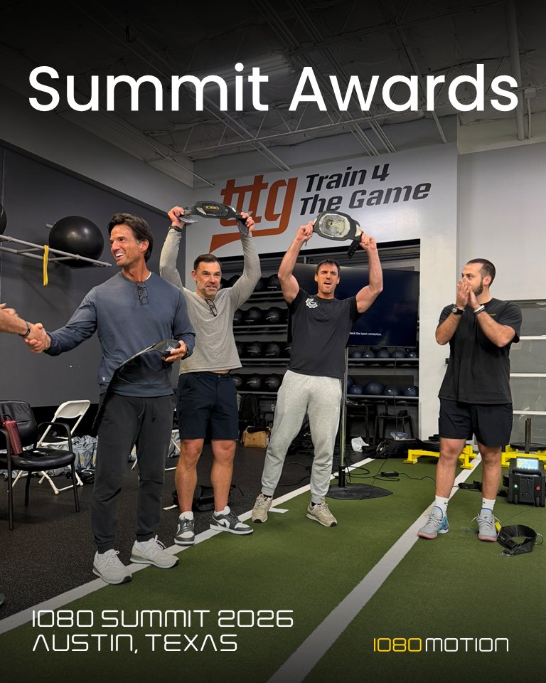 1080motion's tweet photo. An awesome opportunity to highlight a few of our clients at the 1080 Summit in Austin

🔟 10-year clients, a decade of excellence
-These 3 actually all gave presentations and in sharing their backstory of getting into 1080 over a decade ago there was a common theme: knowing there was some truth in this new technology, not having all the answers, but taking a chance and learning through the process. Thank you for taking that chance!
@MattPrice_HP @PrentissHockey Jan Seiler

3️⃣ A special shoutout for a few clients that make it happen both in their daily practice and as part of the 1080 community attending most of our events. It's been a pleasure getting to connect in-person literally coast to coast
@Jordan_Cook23 Karen Bagnardi, Trevor Bartoli

There are many more individuals who make 1080 what it is, but we’re excited to share these ones today 👊