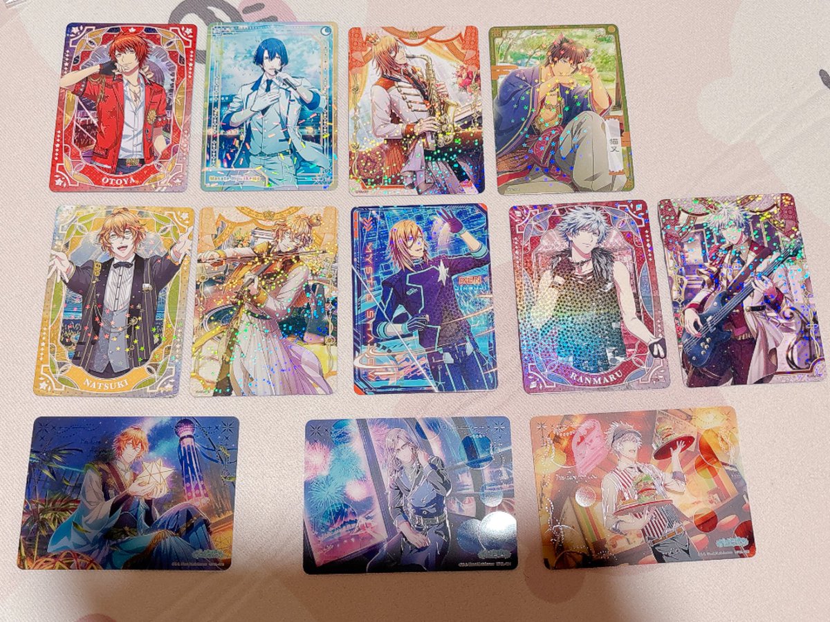 交換】うたプリ シャニライ ビジュコレ vol.5 譲:音也、真斗、那月