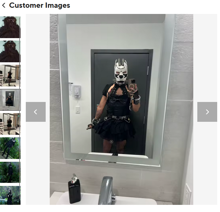 PuruNokoVT's tweet photo. Every time i check reviews of cute clothes on aliexpress it’s a 50/50 gamble between a woman with the most impressive makeup imaginable or a random muscular brown guy wearing it for some reason https://t.co/1r4pkdGZ0O