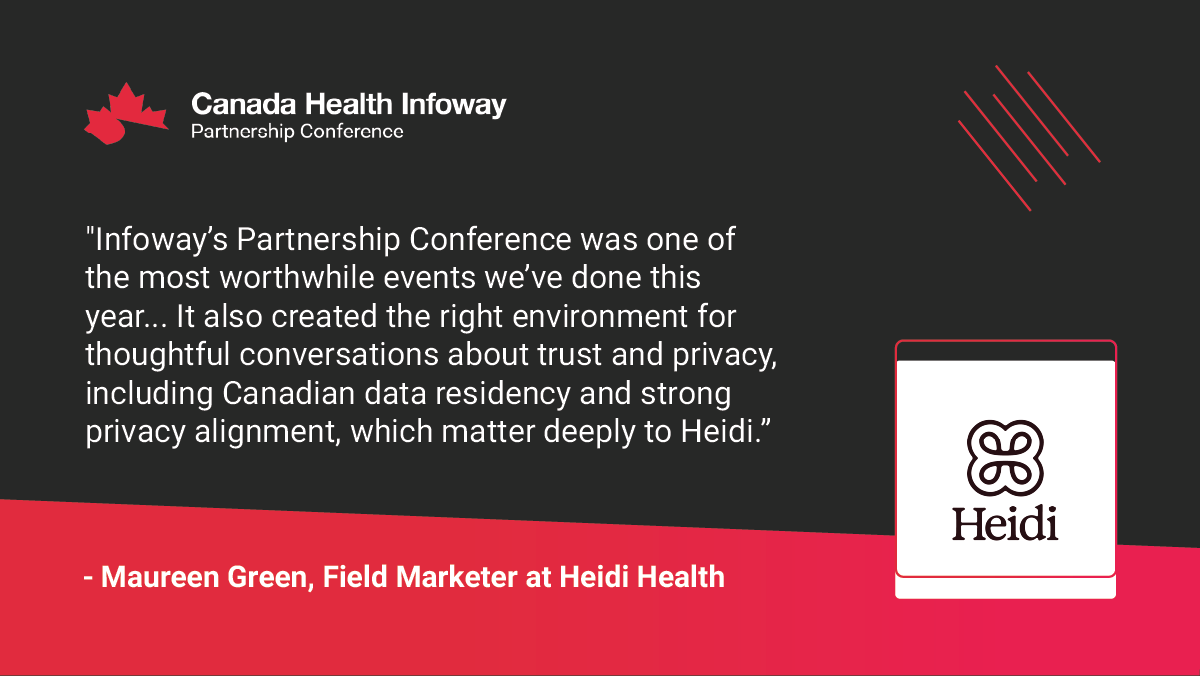 Infoway's tweet photo. 400+ digital health leaders. One national stage.

What keeps sponsors coming back to our Partnership Conference? Hear from past sponsors and explore a package tailored to your organization’s goals.

👉 https://t.co/Tu24bGsimk https://t.co/ScHx8aVOMl