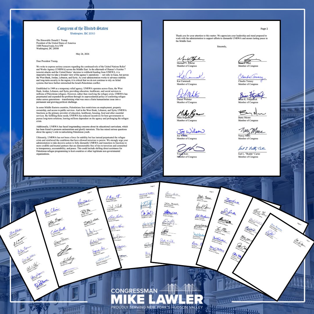 Congressman Mike Lawler tweet media