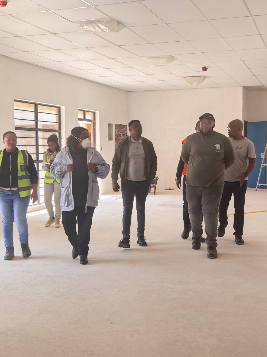 DonaldButhane's tweet photo. The second stop was Lusaka Clinic, where the Chairperson conducted an unannounced pre-inspection to assess the progress of the clinic construction project.The visits form part of the committee’s commitment to ensuring quality healthcare services &amp; improved service delivery. https://t.co/joQITNxzJZ