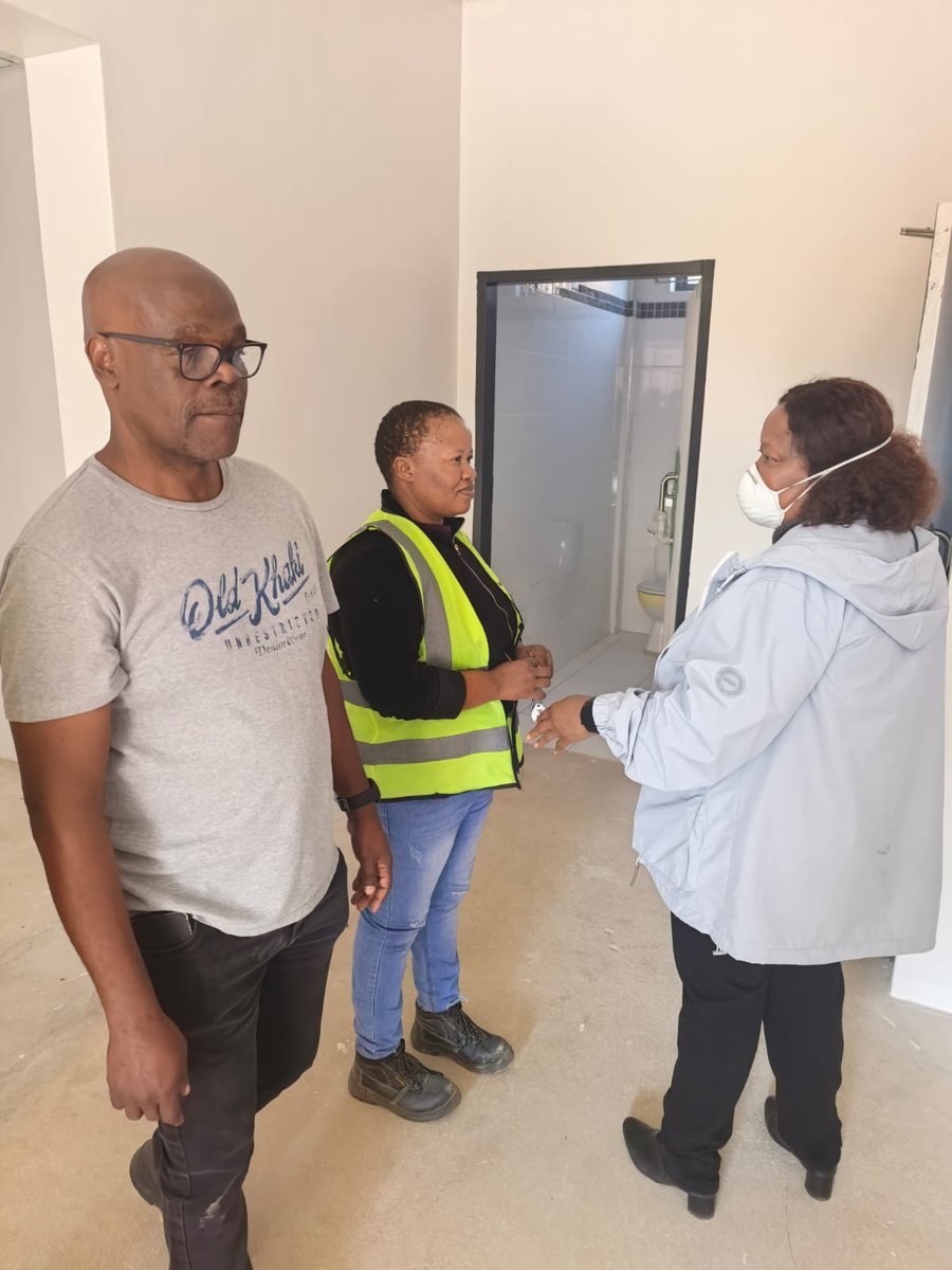 DonaldButhane's tweet photo. The second stop was Lusaka Clinic, where the Chairperson conducted an unannounced pre-inspection to assess the progress of the clinic construction project.The visits form part of the committee’s commitment to ensuring quality healthcare services &amp; improved service delivery. https://t.co/joQITNxzJZ