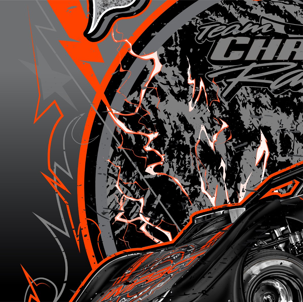 FastTimeStudios's tweet photo. Knocked out this design for Adam Stricker and @ImpactRaceGear for the Christy Racing c7
Little bit of gothic and band tour vibe to this to make it different. https://t.co/IlDOwG9BLV