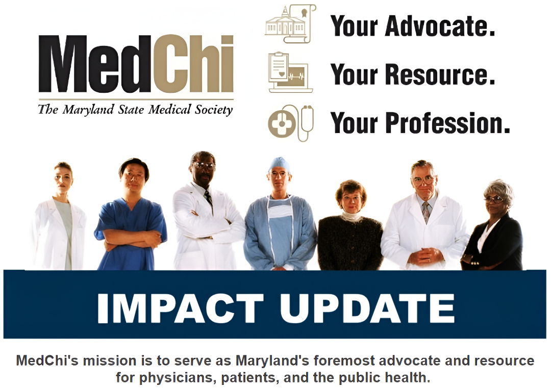 MedChiupdates's tweet photo. MedChi’s latest Impact Update is now available, with updates from @GeneRansom, MedChi CEO, and Dr. Eric Wargotz, MedChi President.
🔗 Check it out here: https://t.co/4yBwC1uyHZ https://t.co/97WCyO7Wc2