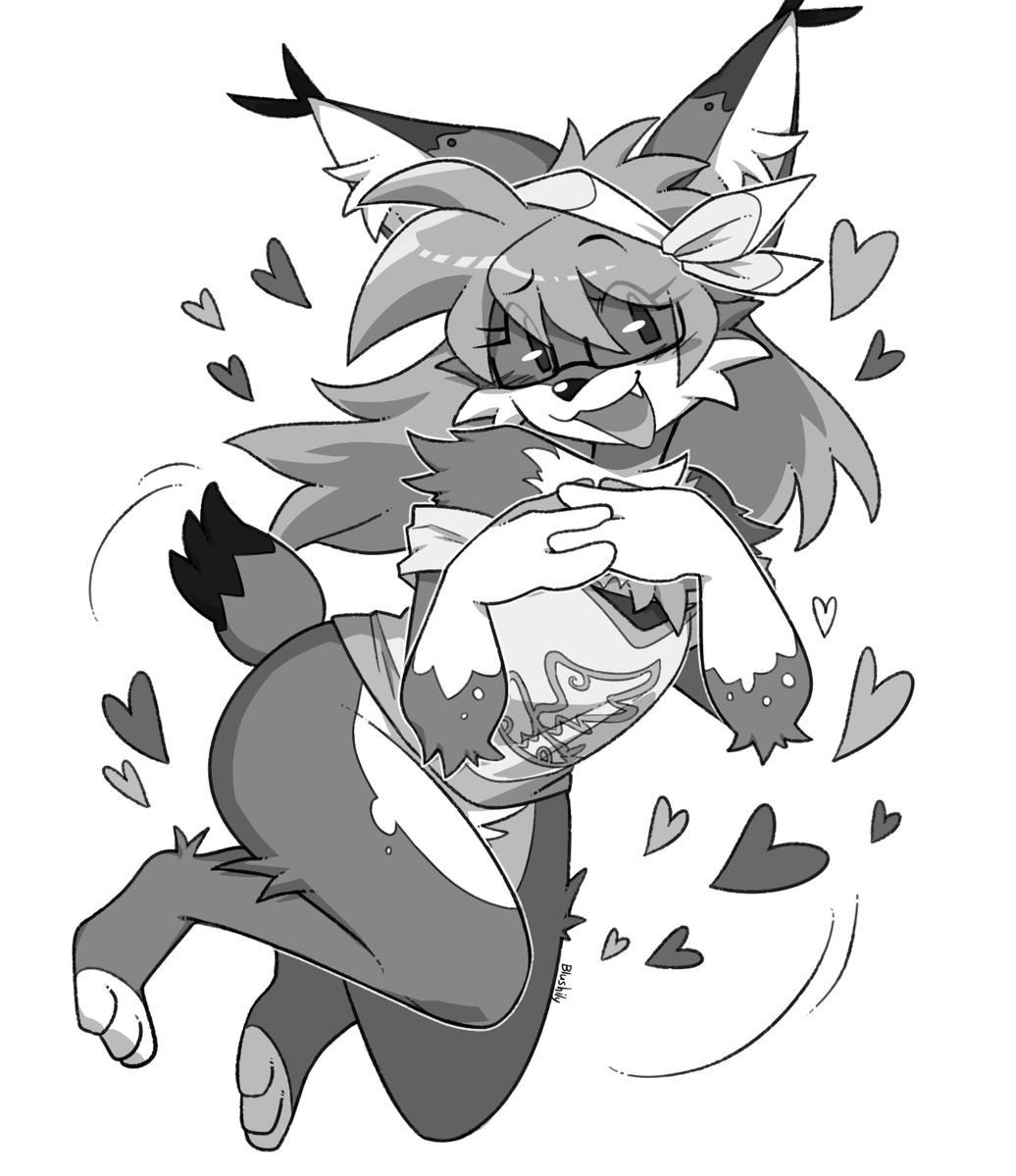 ADORABLE Lynx (Doodle for Paperlanty) 