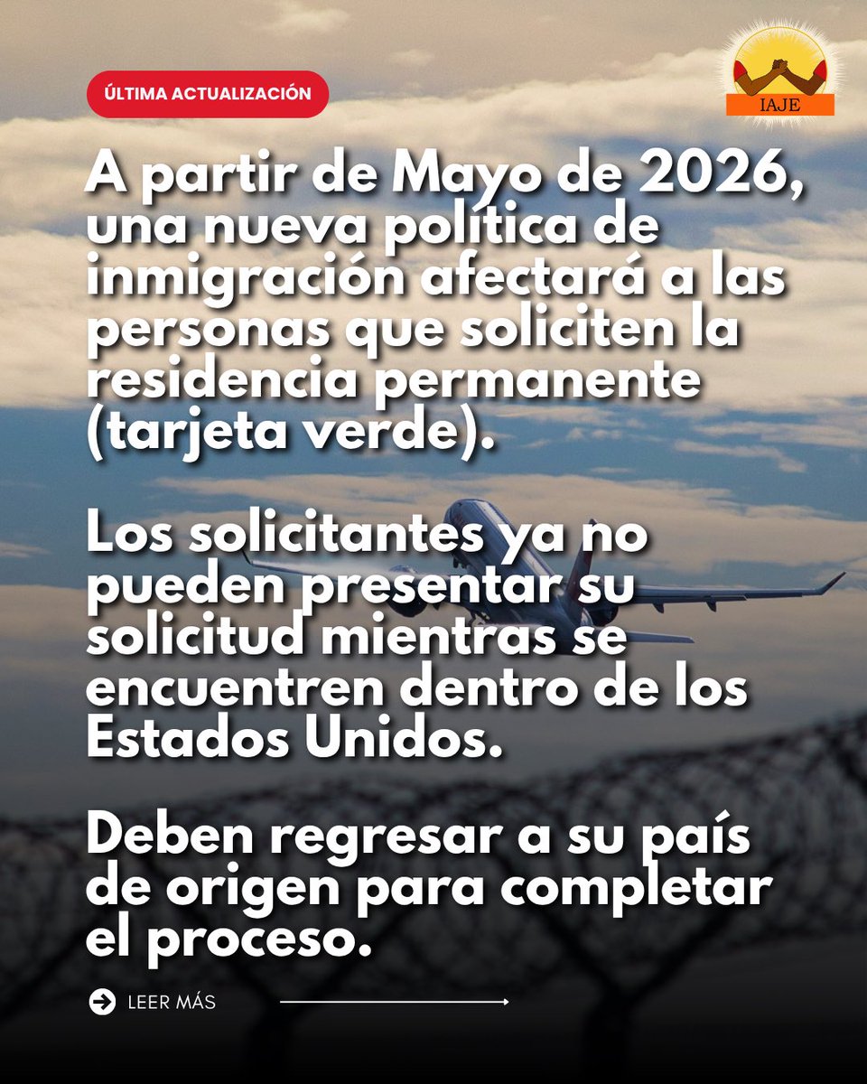 IAJEofMS's tweet photo. Para muchas familias inmigrantes, la política migratoria no es solo política. Impacta directamente en la seguridad, la estabilidad y las oportunidades. 

Manténgase informado. Manténgase conectado. Conozca sus derechos. https://t.co/9kmwjZIcLB