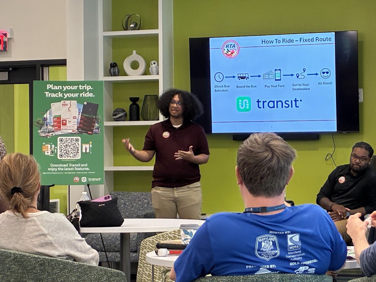 MissionFirstHG's tweet photo. Residents at Patuxent Commons in Columbia, Maryland enjoyed lunch while listening to @transitRTA speak about the importance of public transit for the health of communities like those in Howard County. https://t.co/KJmUrJ3HpL