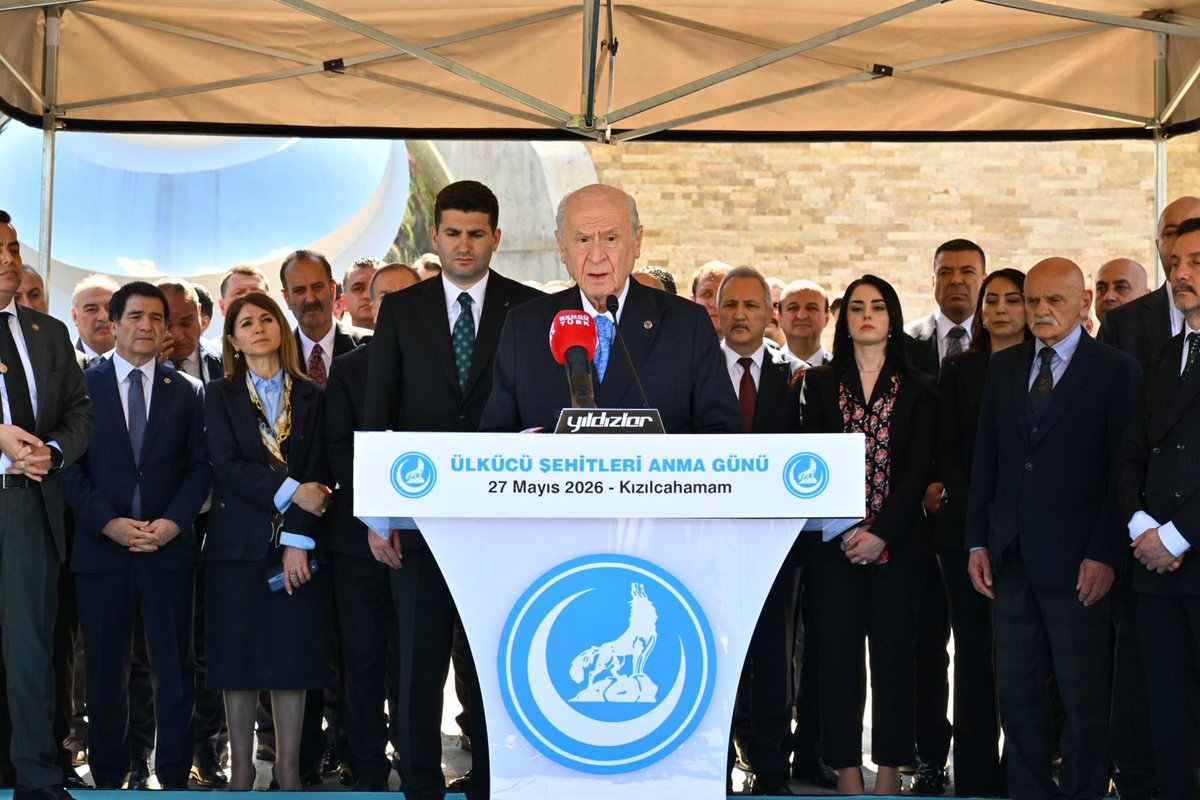 HasanNuriAkca's tweet photo. Milliyetçi Hareket Partisi Genel Başkanımız Sn. Dr Devlet BAHÇELİ beyefendinin katılımıyla Kızılcahamam'da  düzenlenen 27 Mayıs Ülkücü Şehitler anma programına katılım sağladım

Vatan uğruna. şehadet şerbetini içen Ülkücü Şehitlerimizi ve şehitlerimizi  duayla minnetle anıyorum. https://t.co/K7scmXeat5