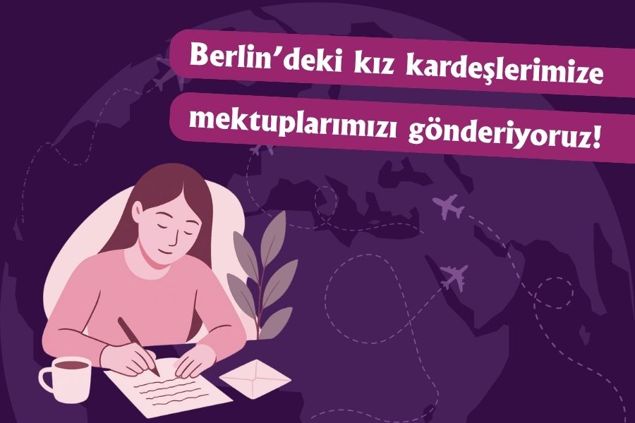 ekmekgul08's tweet photo. Berlin’deki kız kardeşlerimize mektup gönderiyoruz!

Kendine ya da hiç tanımadığın bir kız kardeşine mektup yaz, posta@ekmekvegul.net mail adresine gönder! 

Mektupların Berlin'deki kız kardeşlerimize ulaşsın; Sesimiz, dayanışmamız, mücadelemiz büyüsün!

https://t.co/i0lZkLjuEU https://t.co/wo8sUf4tG4