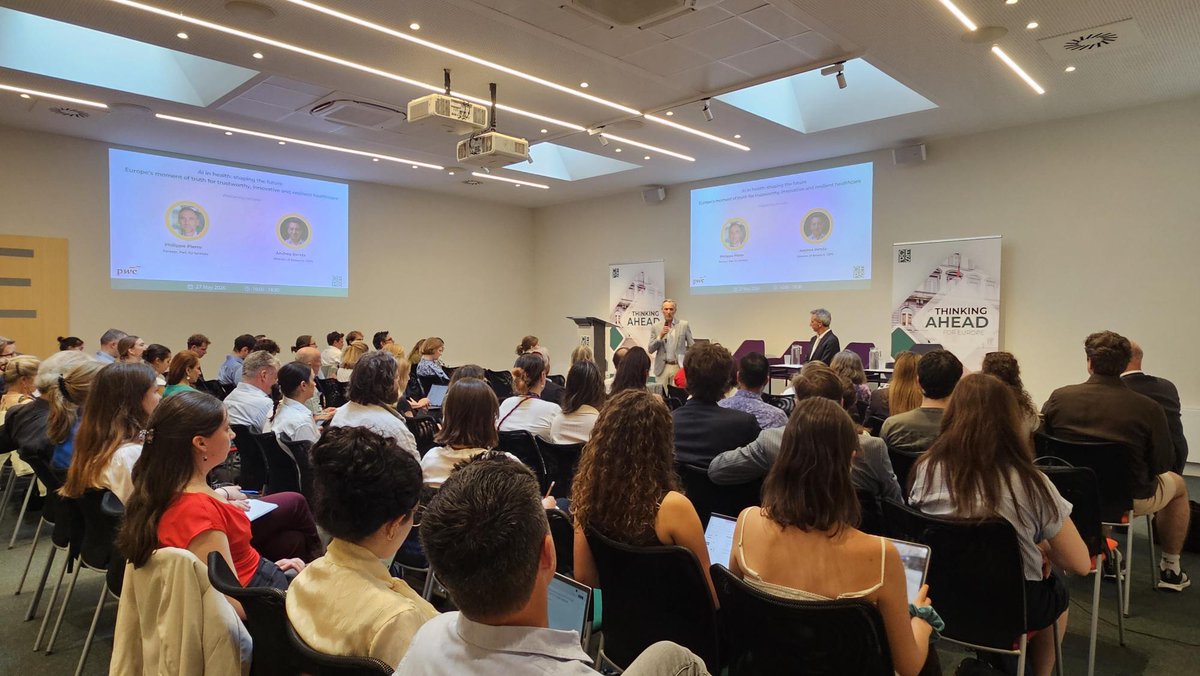 CEPS_thinktank's tweet photo. 🔴 LIVE NOW / Full room for our event on AI in health!

Drawing on insights from EU policy developments, industry research and real-world deployment experiences, we are exploring what it takes to unlock AI's full benefits while safeguarding patient trust, ethical standards and system resilience.