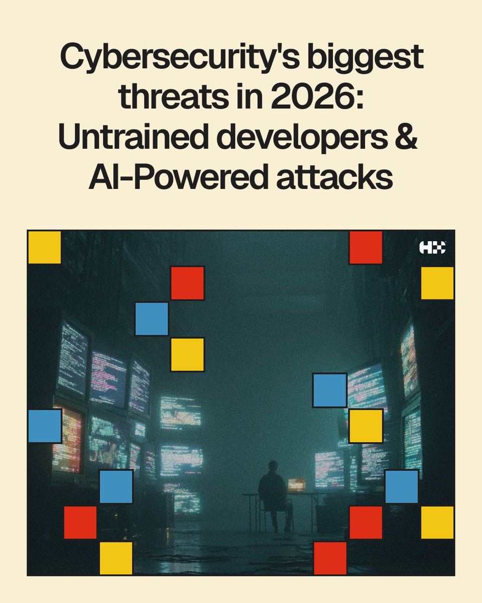 batudal's tweet photo. The biggest threat to web security in 2026 isn’t just hackers. It’s the collision of two trends most companies still underestimate:

🔴A generation of developers shipping code without security fundamentals.
🔴AI dramatically accelerating offensive cyber capabilities.

We’re already seeing the effects. Supply chain attacks are scaling. AI can scan, probe, and exploit faster than human teams ever could.

This isn’t an “AI problem.”
It’s a cybersecurity problem.

AI can absolutely strengthen defense. But until security education, tooling, and standards become embedded across the ecosystem, breaches will keep accelerating.

At @haxx_studio, that’s exactly how we build.
Security isn’t a feature.
It’s the standard.