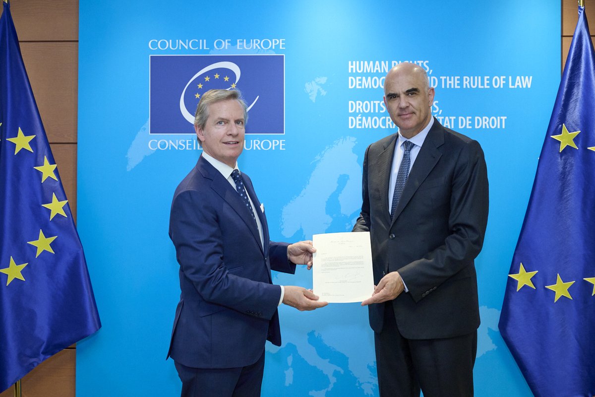 Alain Berset tweet media