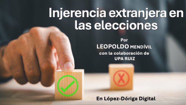 upa_ruiz's tweet photo. La aplanadora de #MORENA aprobara la ley contra la injerencia extranjera que es mañosamente antidemócrata. 
La columna de hoy👇🏻
https://t.co/TAXyjVIZ5k

@Mx_Diputados @senadomexicano @micm54 @ElAmaDeCasa1 @AleB1808 @GalaToxica @ManuelVegaMX @HelenVL6 @jose_editor @VaniTodoenElla https://t.co/2jEkGQpapw