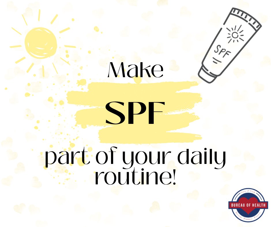 YorkCityHealth's tweet photo. The SPF value indicates the level of sunburn protection provided by the sunscreen product. To get the most protection out of sunscreen, choose a broad-spectrum sunscreen with an SPF of at least 15! https://t.co/ndpO8wtO8z
