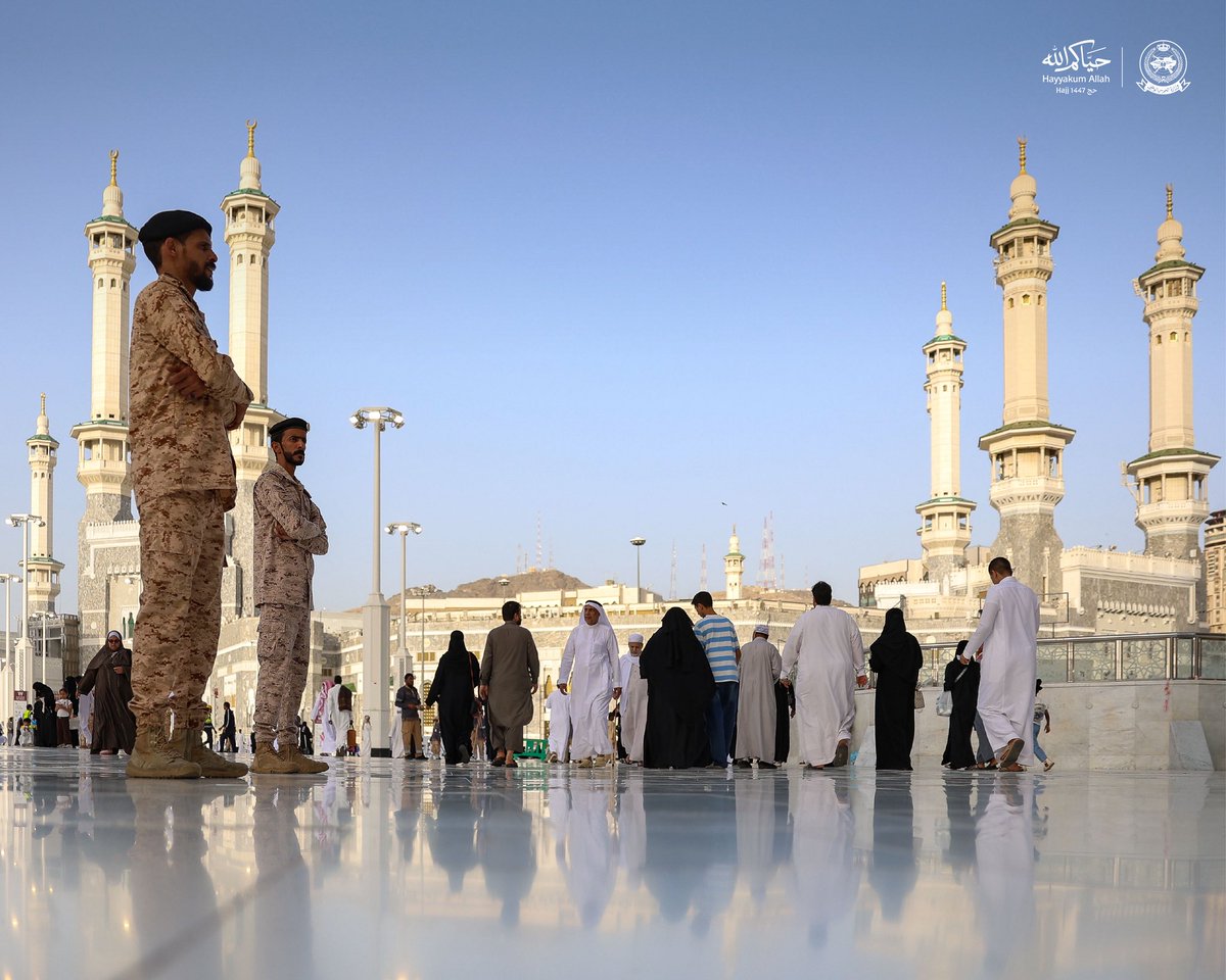 sanggovsa's tweet photo. طمأنينة تسكن الوجدان، وإنسانية تخدم ضيوف الرحمن.

#حياكم_الله 
#وزارة_الحرس_الوطني https://t.co/HzxmYX2wCX