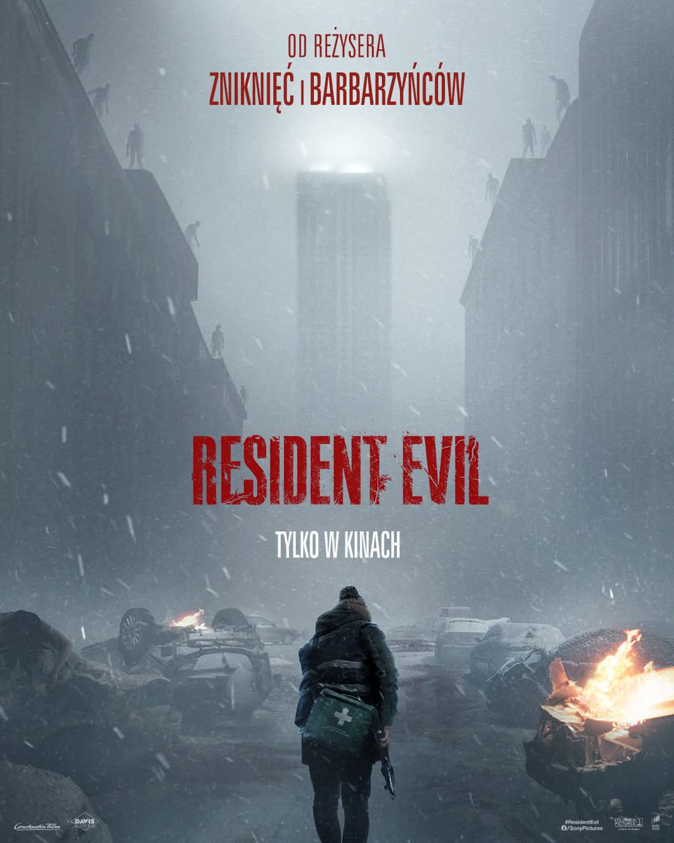pl_evil's tweet photo. Oficjalny polski plakat filmu Resident Evil w reżyserii Zacha Creggera. Premiera w kinach już 18 września.

#ResidentEvil #rebhfun #film #RaccoonCity https://t.co/XxzPe4CfBR