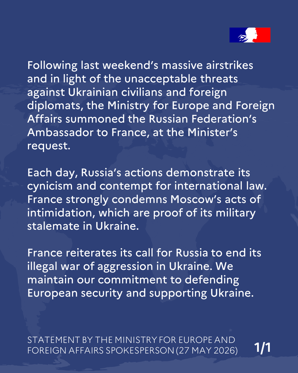 France Diplomacy 🇫🇷🇪🇺 tweet media