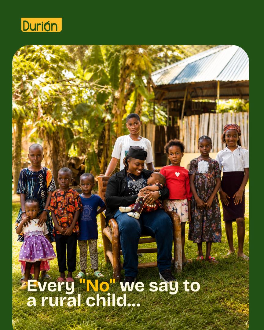 DurianNigeria's tweet photo. Today, we celebrate the resilience, the pure joy, and the boundless imagination of Nigerian children. 

Happy Children’s Day to every rural child holding the keys to our collective tomorrow. We see you, we believe in you, and we are working to protect your dreams.

#ChildrensDay https://t.co/hqvtplPr3q