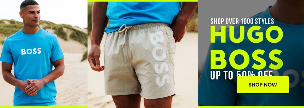 ClothingDealsGB's tweet photo. 💥 HUGO BOSS - up to 70% OFF

Ad 👉 https://t.co/FlhA2whVRW

1200 styles included 😳 https://t.co/SDRKAtg1lR