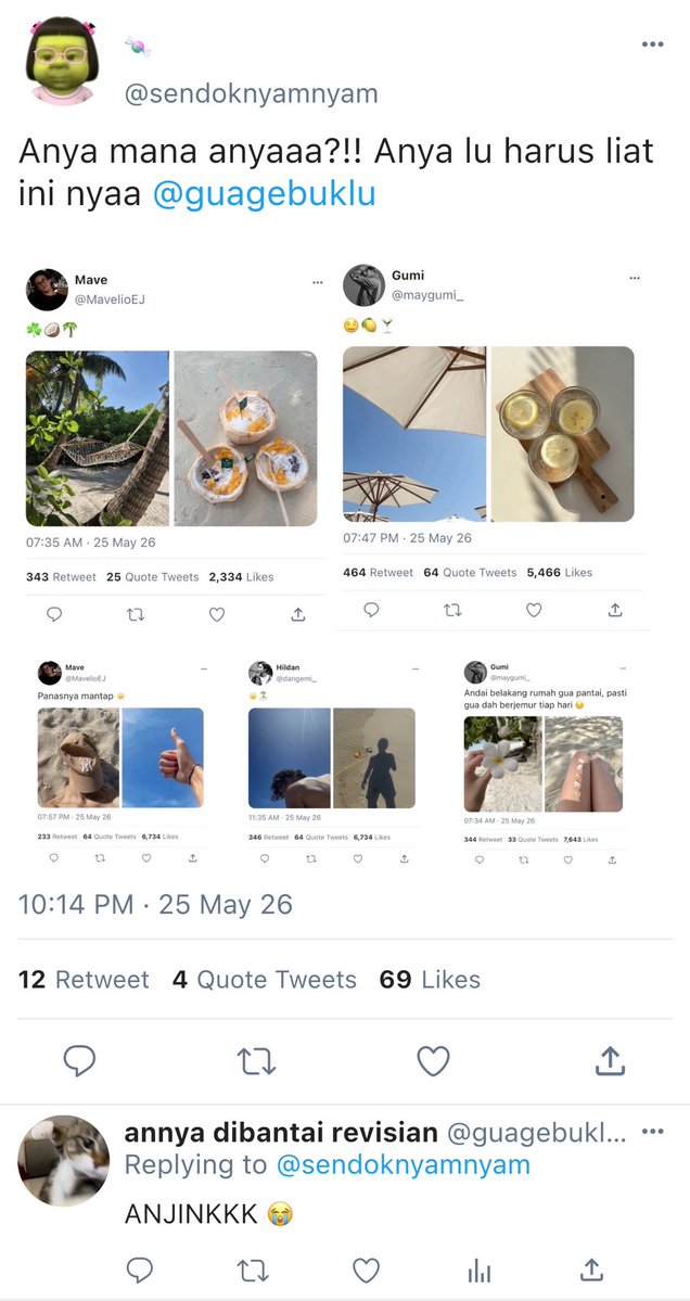 Una tweet media