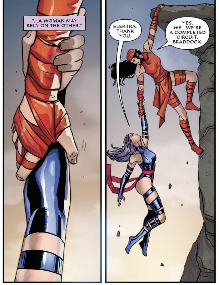 BraddockClan's tweet photo. 🚨 The final chapter of Psylocke: Ninja is out today! 

What began as a cleanup of one of the messiest retcons in X-history turned into a full celebration of Betsy Braddock’s legacy

And now? We move to the Australian Outback. Psylocke Summer is only getting started.

#xspoilers https://t.co/OxqXiDmilS
