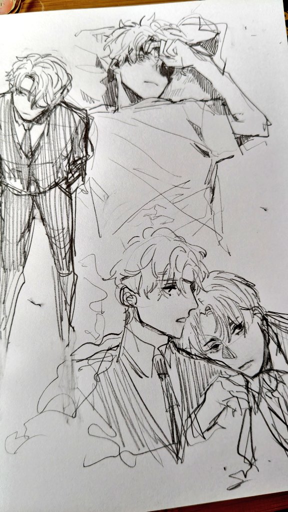 Kyuu_tan's tweet photo. Gsgw sketches my bad i only posted on ig hihi 👻 https://t.co/D3EE4lDgqo