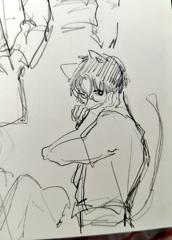 Kyuu_tan's tweet photo. Gsgw sketches my bad i only posted on ig hihi 👻 https://t.co/D3EE4lDgqo