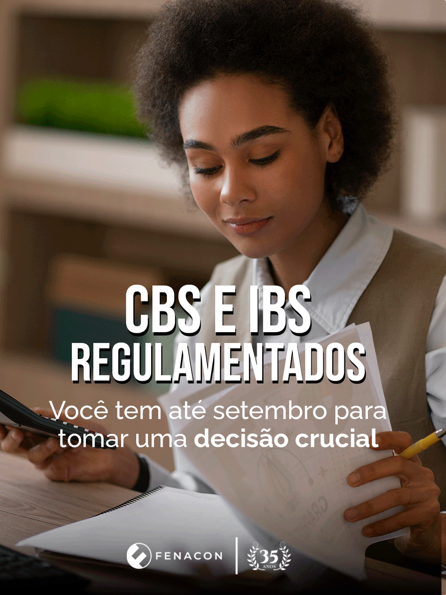 Fenaconfed's tweet photo. A publicação da 1ª versão dos regulamentos de CBS e IBS deve acelerar a preparação das empresas para a reforma tributária. E você? Já está pronto?

🔗 Saiba mais em: https://t.co/YKO7y7bOai https://t.co/YyBS5IKANa
