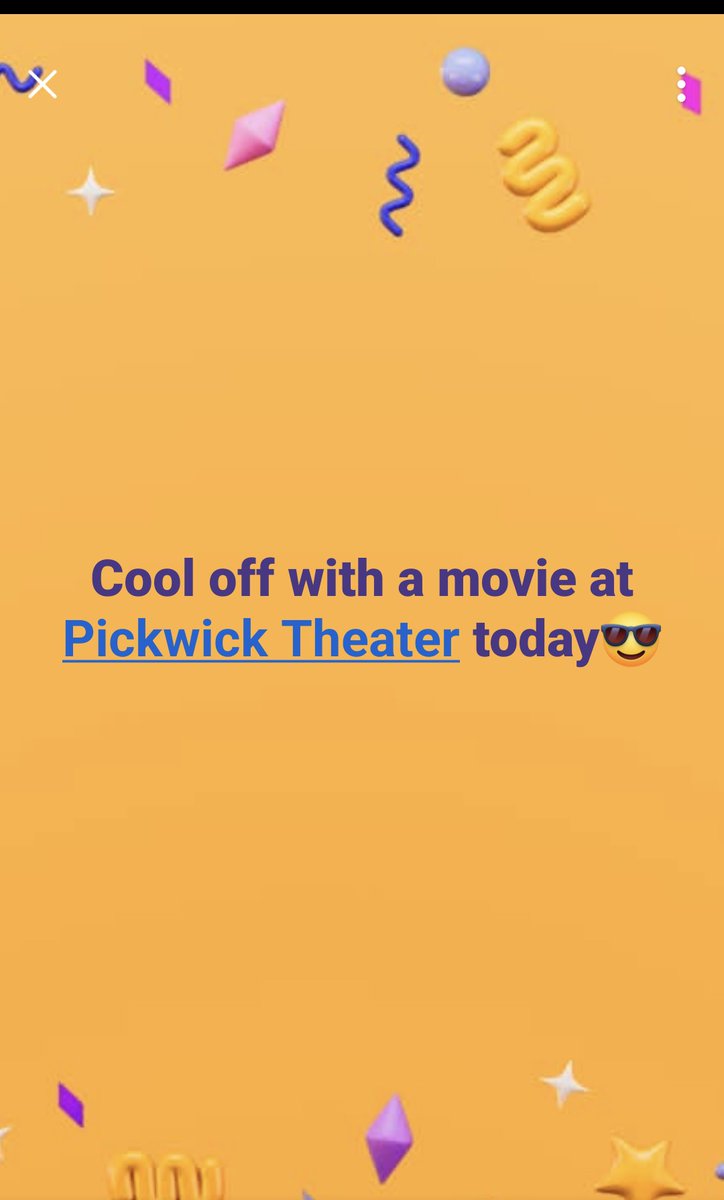 Pickwick Theatre tweet media