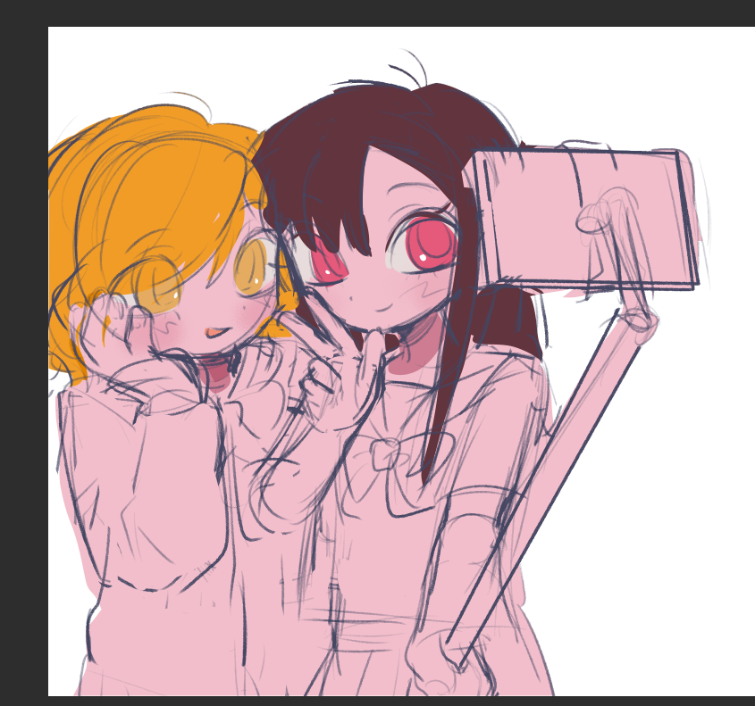 foruroku's tweet photo. 02 and 06 doodle i probably will never finish https://t.co/eB6k5QeICy