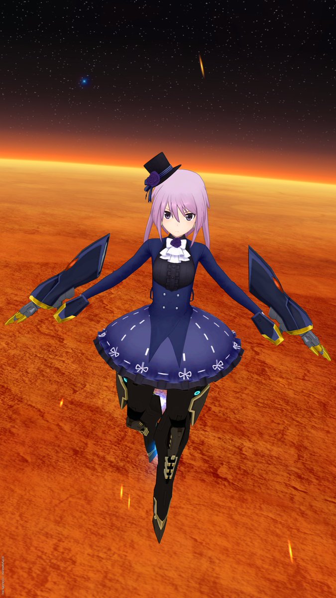 アルベロベロのアリスちゃん羽織り　パープル 💜【闇刀】ロザリー夜露ちゃん💜 (≧∇≦)ｷｬﾜｲｨ~~♪ この装備は 確かに
