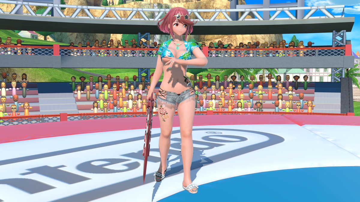yoshinformatico's tweet photo. Pyra (Loco Moco Vacation) https://t.co/KmjSuywxcN