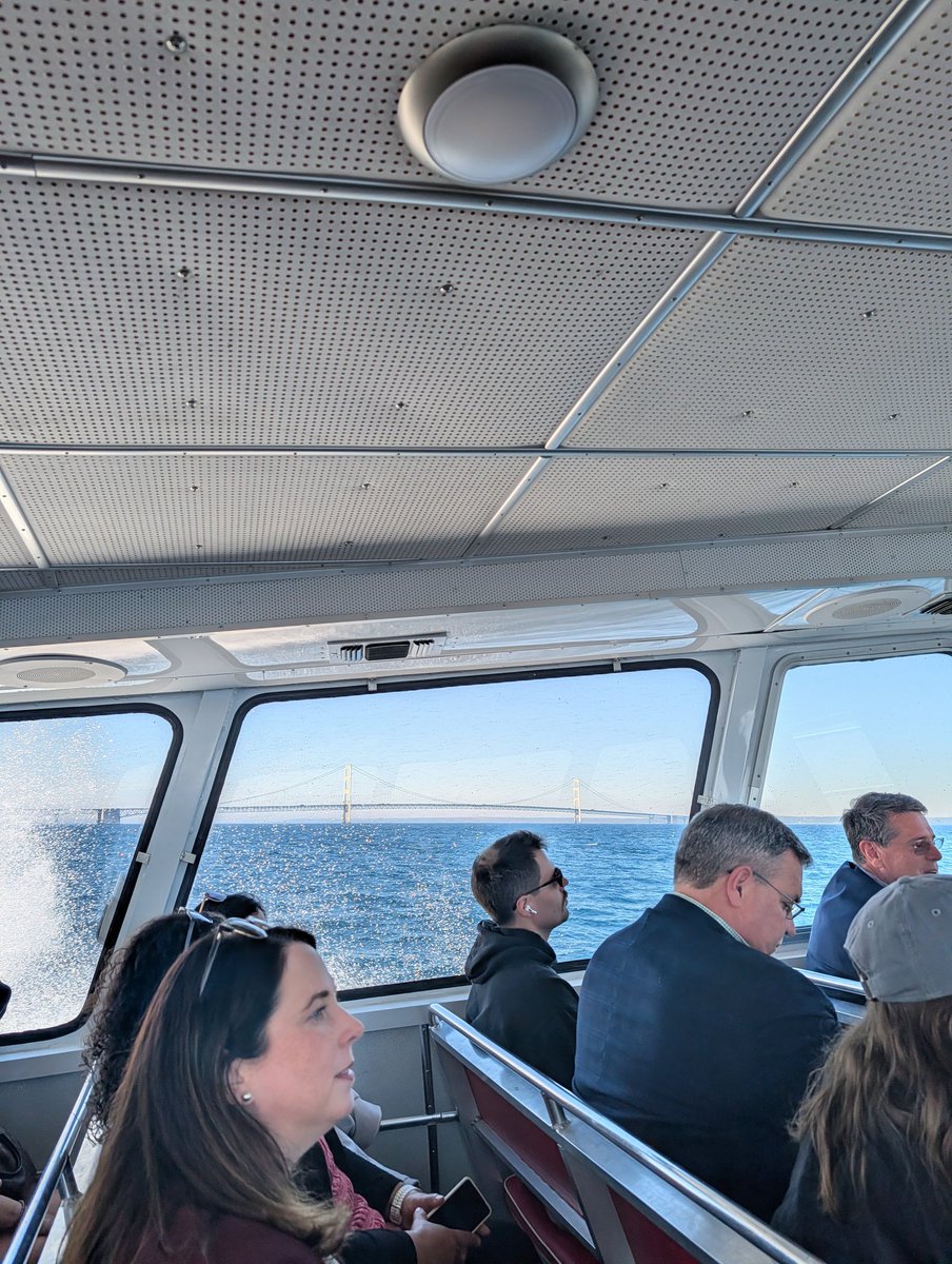 RothTheReporter's tweet photo. In the past couple days, I've traveled on a plane, train, bus, car, boat and horse-drawn carriage.

Going straight from the traffic of Times Square to the traffic of Mackinac Island is quite an adjustment. #MPC26 https://t.co/39J8NBNTeP