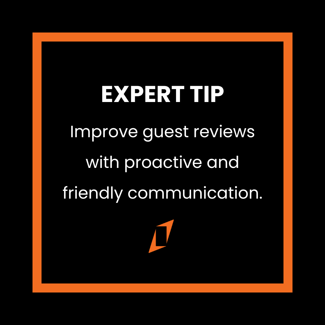 PmicShell's tweet photo. Effective communication increases your chance of a five-star review online. Guests want to be able to easily reach out to a friendly person when they have a question or concern. #propertymanagement https://t.co/EKYviR0YIc