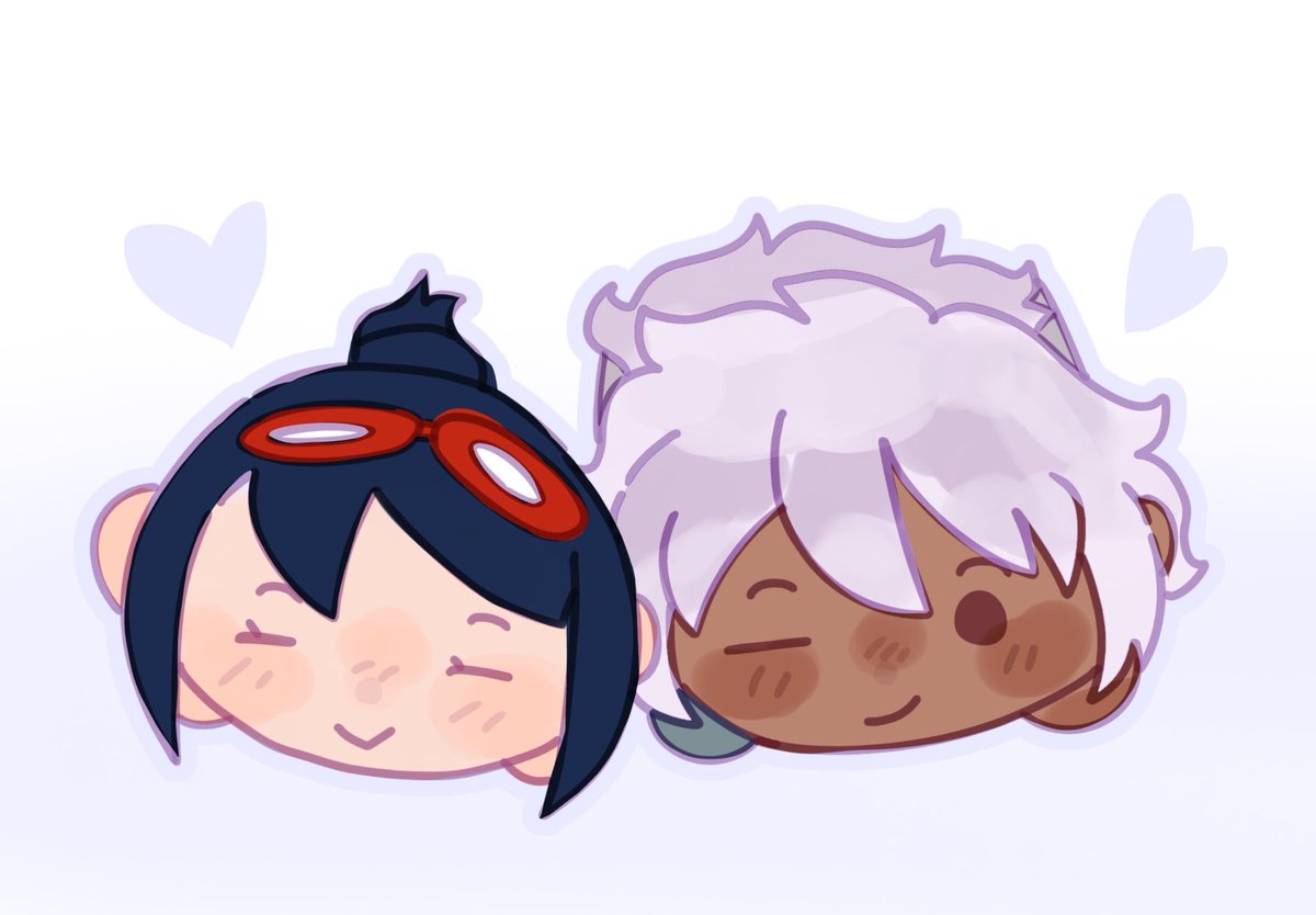 JimJammer2022's tweet photo. TYSM @Harv_draw for this cute art trade✨

And here’s another cutie Otedama of Zachariah x Tashigi that I received from Harvey💕 https://t.co/hoHKgtLtIn