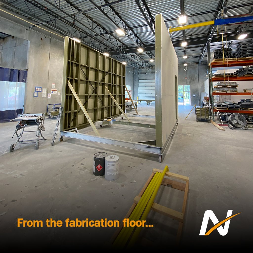 Northstar_EnDef's tweet photo. Seamless execution, zero field delays. This custom-engineered technical enclosure was fabricated, integrated, and structurally verified off-site to millimeter tolerances before delivery. On-site deployment: crane, anchor, connect utilities, operational in hours—not months. ⚡ https://t.co/JwAHP9ArBV